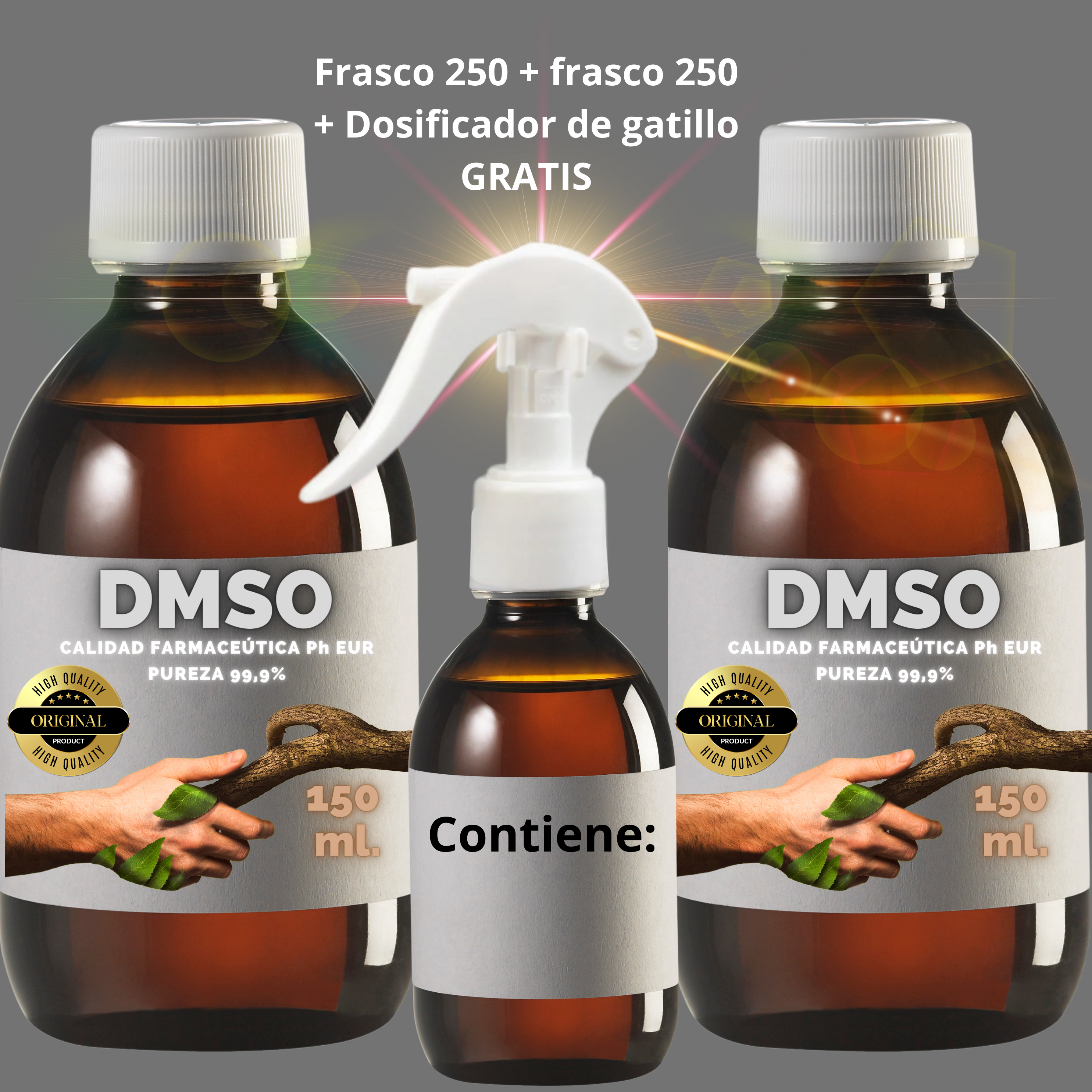 DMSO 150 ml X 2. Dimetilsulfóxido 99,98% - Imagen 10