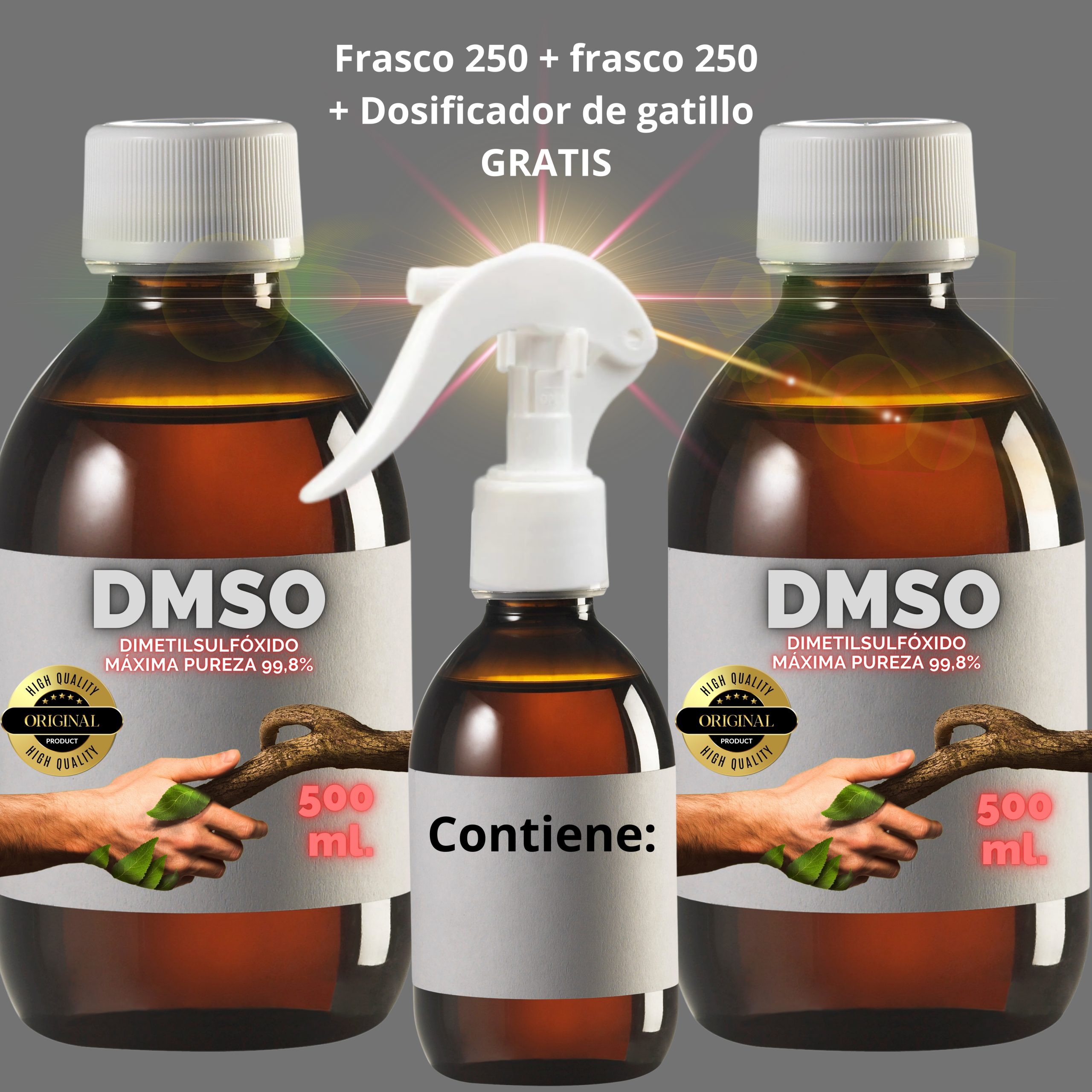 DMSO X 2 + Frasco de Regalo